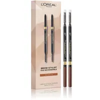 Eyebrow Pencil Brow Stylist Definer, Duo Kit