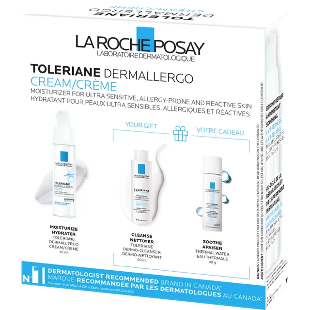 Toleriane Dermallergo Overnight Soothing Facial Moisturizer for  Ultra-Sensitive, 40 ml