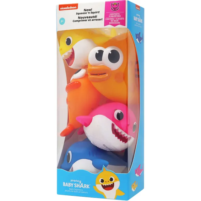 Baby shark jouets de bain - pack de 3 figurines