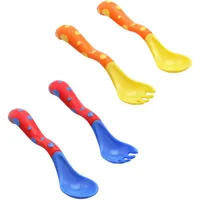 Nuby™ 4 Pc.Fork & Spoon Set