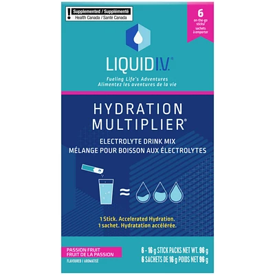 Liquid IV Electrolyte Drink Mix Passion Fruit CT