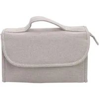 Grey Carry All Clutch