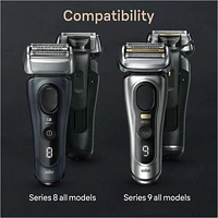 Powercase, compatible with Braun Series 8 and 9 Electric Shavers, charges for up to 6 weeks