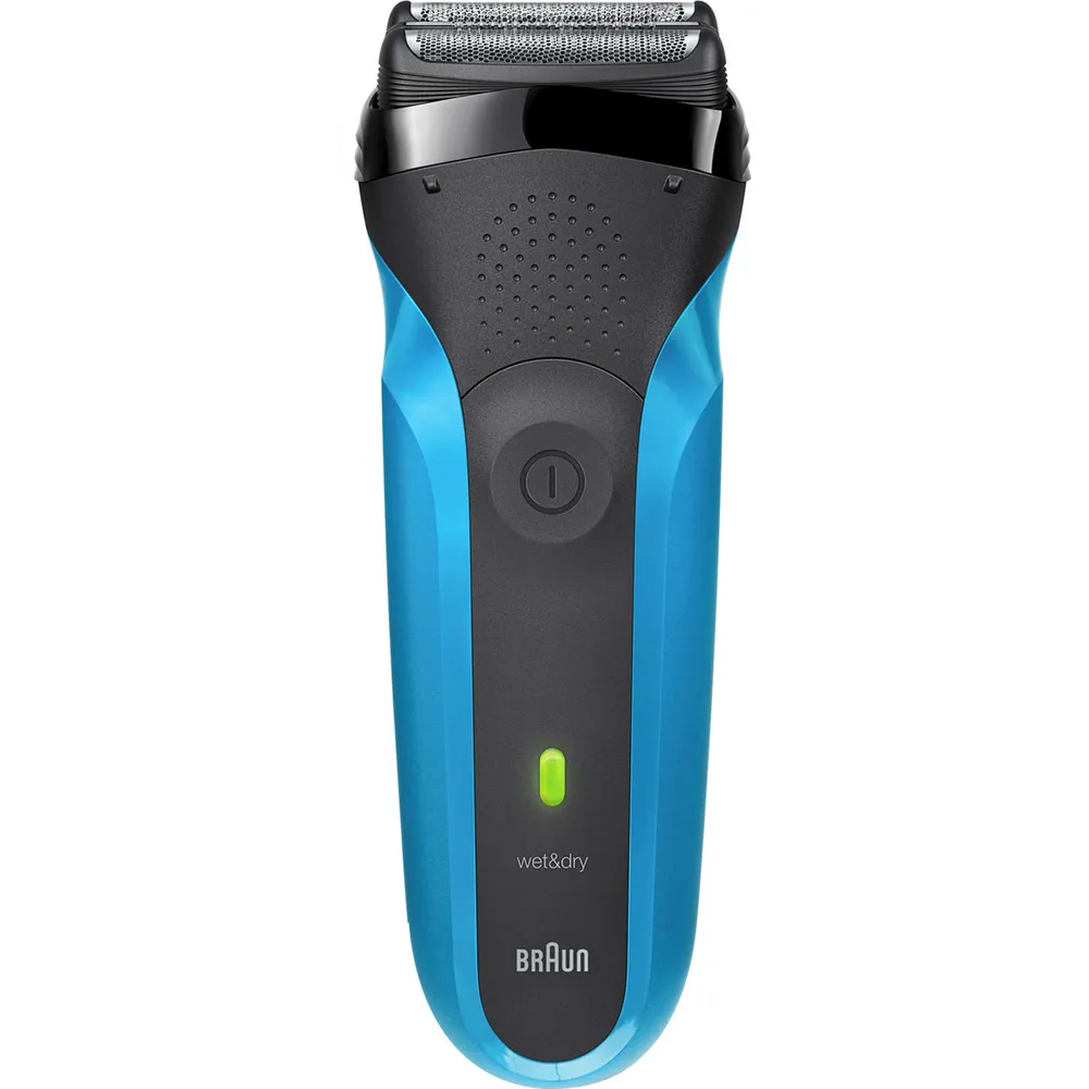 Braun shaver 310 Black/Blue Box  NA