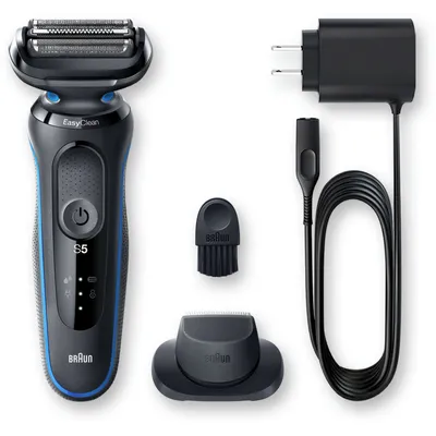 Braun shaver 310 Black/Blue Box NA