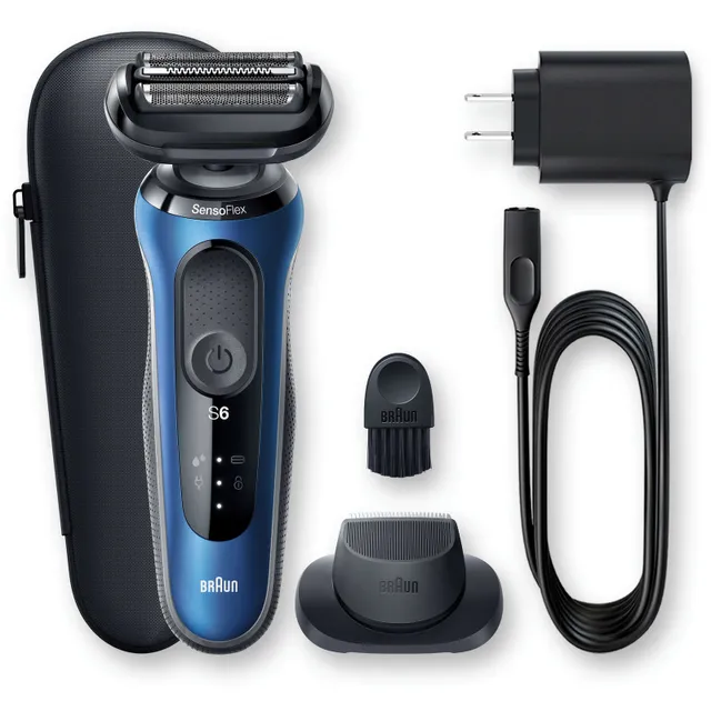 Braun shaver 310 Black/Blue Box NA