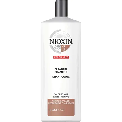 System 3 Cleanser Shampoo - Colored Hair with Light Thinning