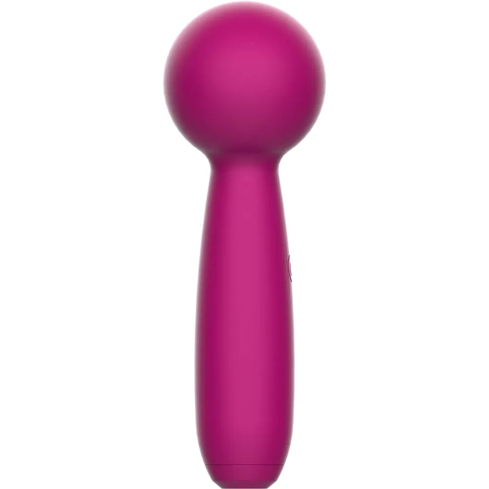 SKYN Tune Personal Massager - Miniature Vibrating Wand - ultra soft silicone finish, water resistant, 10 vibration modes