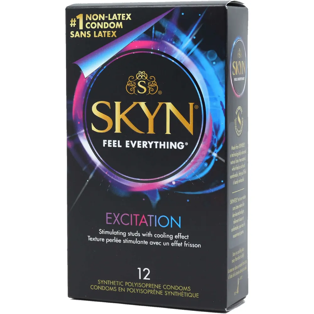 SKYN® Excitation 12 Count Non Latex Lubricated Condoms