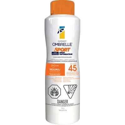 Clear Continuous Spray Spf 45