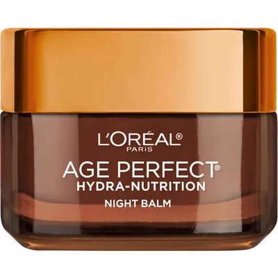 Age Perfect Hydra Nutrition Ultra-Nourishing Golden Balm Moisturizer Night Cream, For Mature, Dry Skin