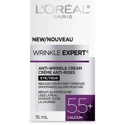 Wrinkle Expert 55+ Anti-Aging Eye Cream, with Calcium