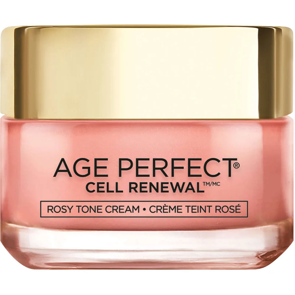 Age Perfect Rosy Tone Fragrance-Free Moisturizer, with LHA & Imperial Peony Extract