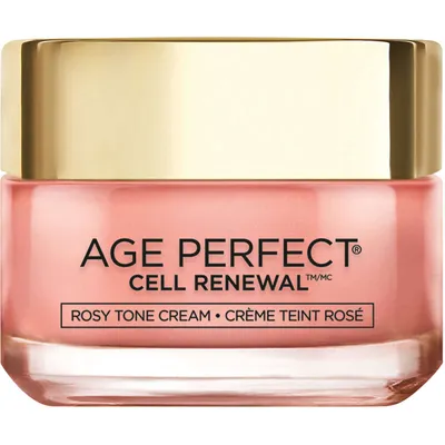 Age Perfect Rosy Tone Fragrance-Free Moisturizer, with LHA & Imperial Peony Extract