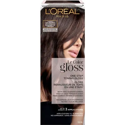 Le Color Gloss, Hair Shine and Gloss Treatment at home, Glossing Toner