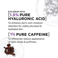 Eye Serum 2.5% Hyaluronic Acid Caffeine