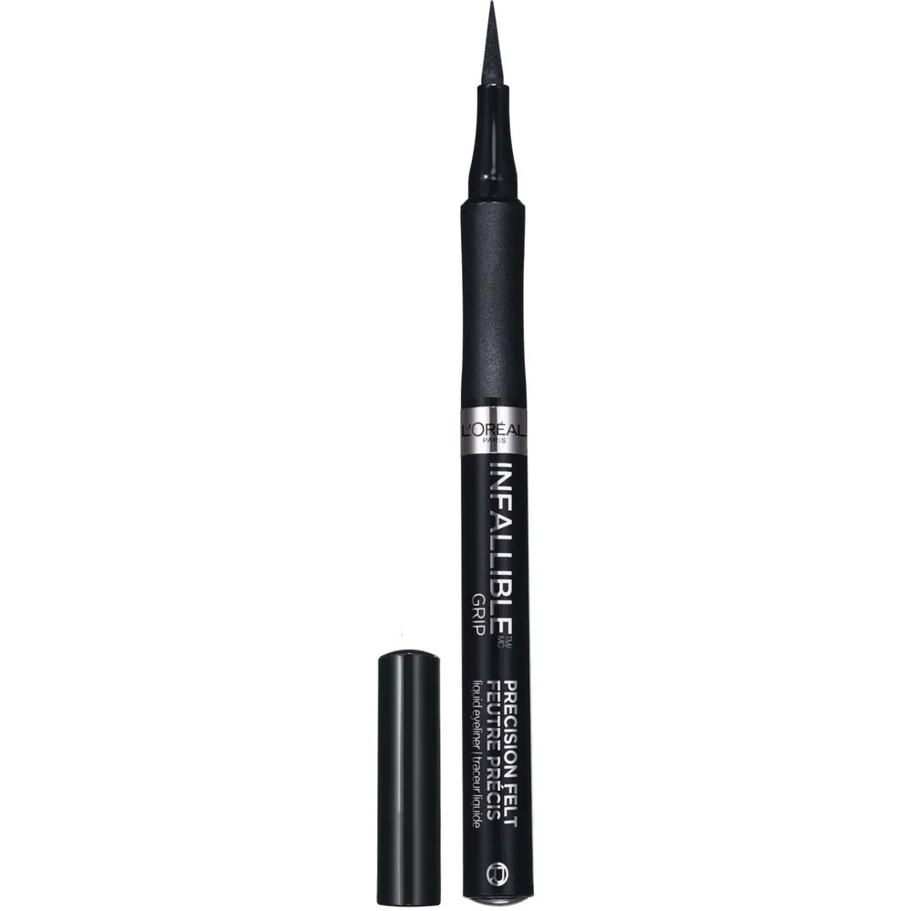 Infallible Grip Precision Felt Eyeliner, Smudge Resistant, Long Lasting Waterproof Eyeliner