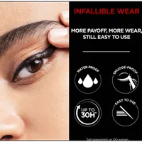 Infallible Grip Precision Felt Eyeliner, Smudge Resistant, Long Lasting Waterproof Eyeliner