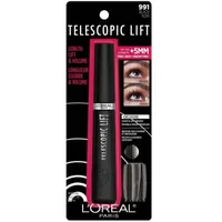 L'Oréal Paris Telescopic Lift Mascara for up to +5MM longer-looking lashes  - Waterproof Black