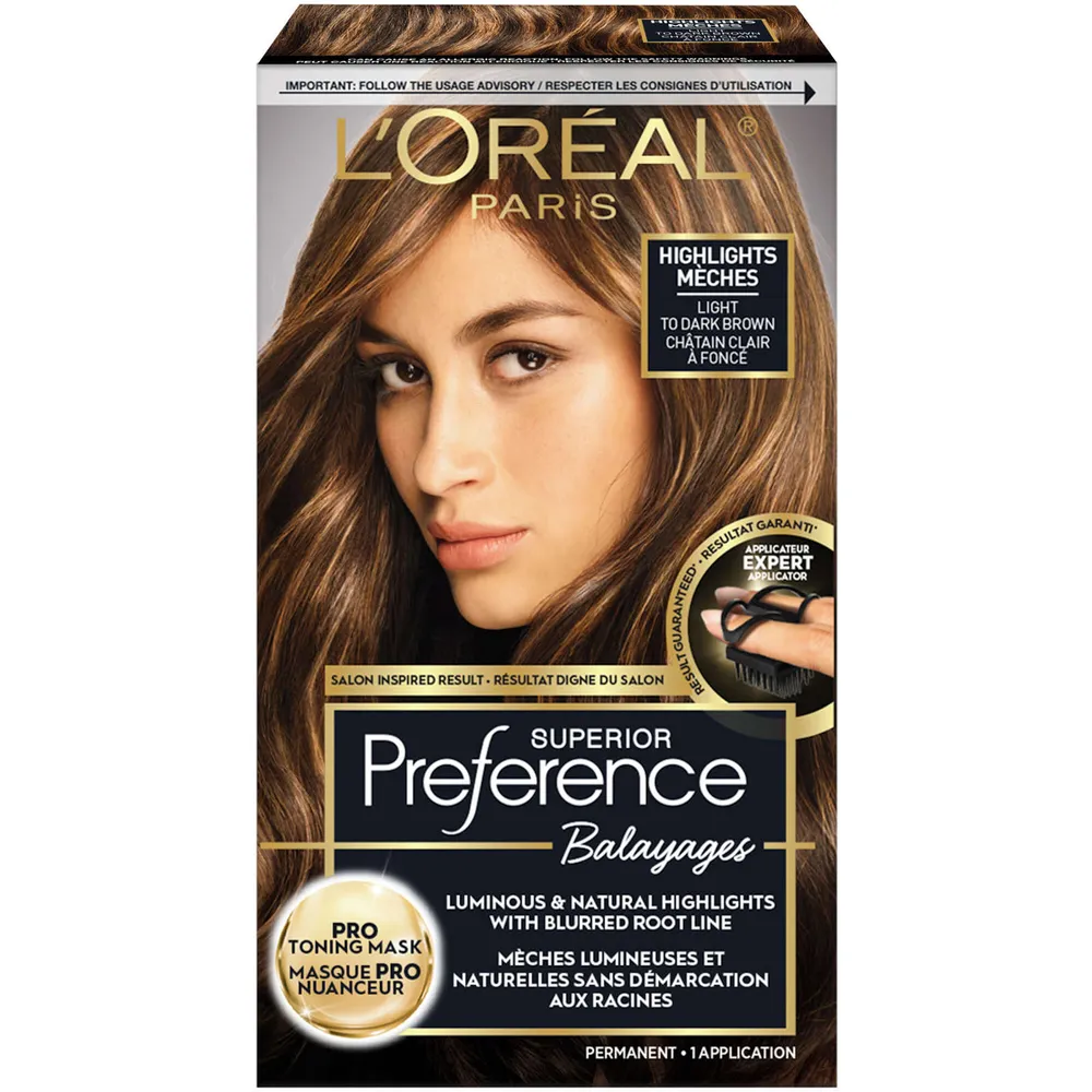 Superior Preference Balayage Highlighting kit Permanent Hair Color