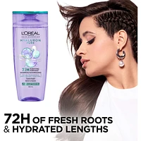 Hair Expertise, Hyaluron Pure 72H Purifying Shampoo, for Oily Roots and Dehydrated Lengths