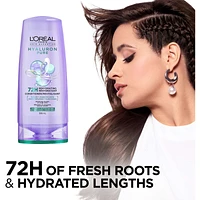 Hair Expertise, Hyaluron Pure 72H Rehydrating Conditioner, for Oily Roots and Dehydrated Lengths