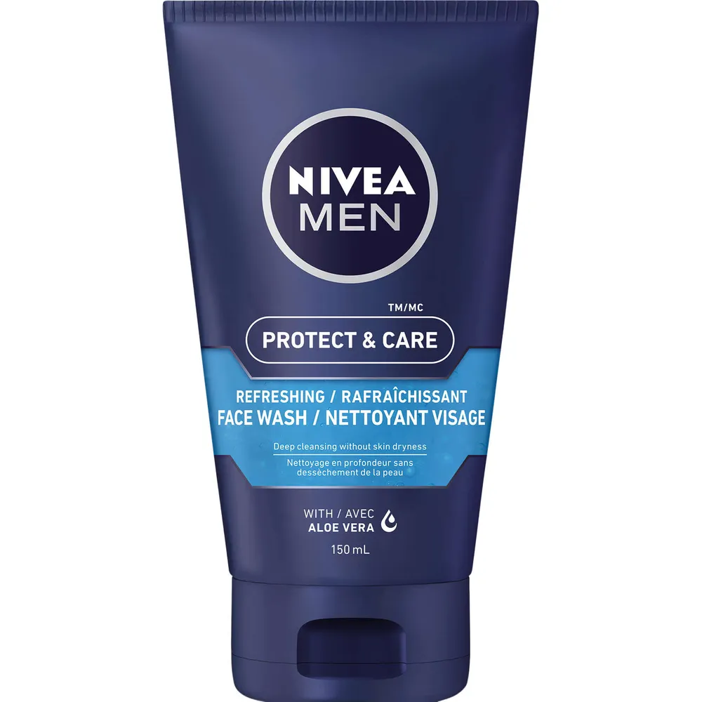 NIVEA MEN Protect & Care Refreshing Face Wash