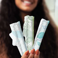Cotton Tampons Regular/Super Absorbency Multipack, Free from Chlorine Bleaching, Pesticides, Fragrances, or Dyes