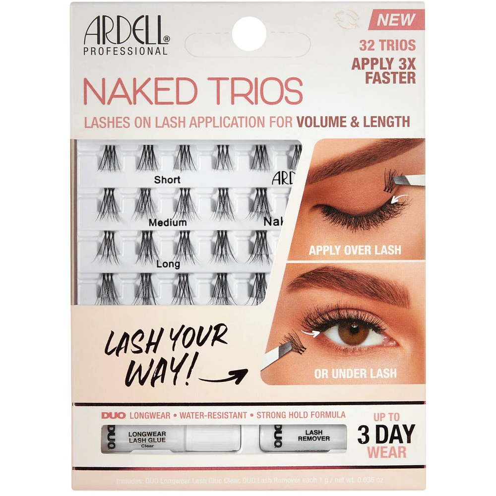 Naked Lashes Trios