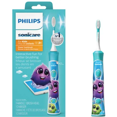 Kids Bluetooth Connected Rechargeable Electric Toothbrush, HX6321/02