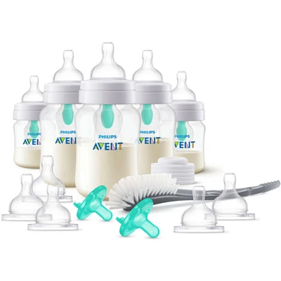 Anit-colic Baby Bottle with AirFree Vent Gift set, SCD306/11