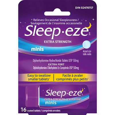 Sleep-eze Extra Strength Minis Coated Tablets