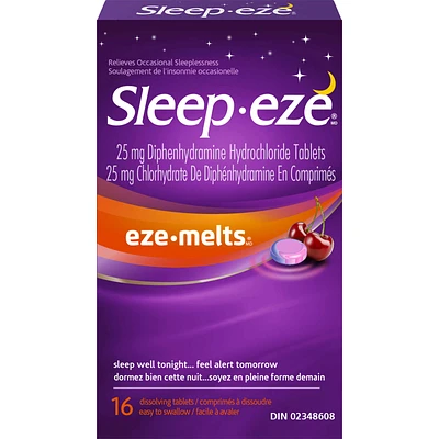 Sleep-eze Eze-Melts Dissolving Tablets