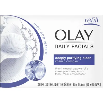 Daily Facials Deep Purifying Cleansing Cloths