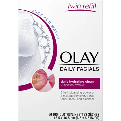 Daiily Facials Hydrating Cleansing Cloths