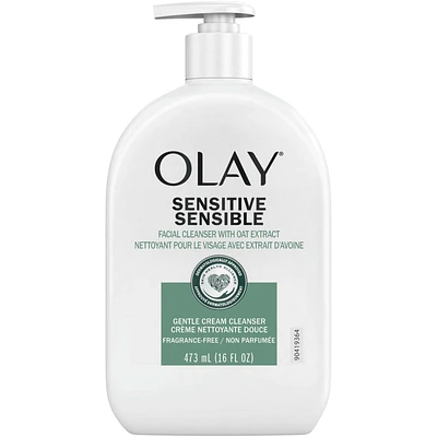 Sensitive Facial Cleanser with Oat Extract Gentle Cream Cleanser