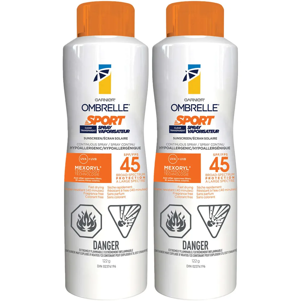 Ombrelle Sport Continuous Spray SPF 45