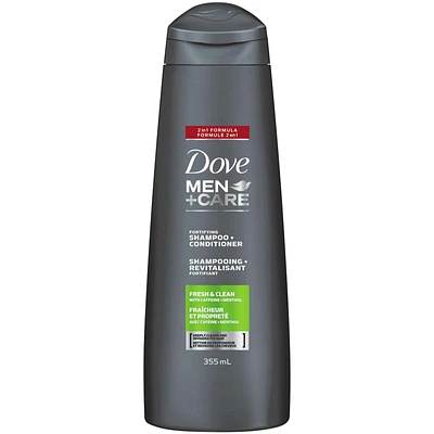 Dove Men+Care 2in1 Shampoo + Conditioner Fresh Clean 355ml