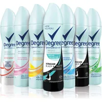 Dove Black+White Dry Spray Antiperspirant Pure Rain antibacterial odour protection 107 GR