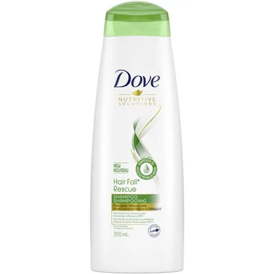 Dove Nutritive Solutions Shampoo for weak, fragile hair Hair Fall Rescue reduces hair fall by up to 98%* 355 ml