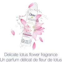 Dove Nourishing Secrets Antiperspirant Dry Spray Lotus Flower Scent antibacterial odour protection 107 g