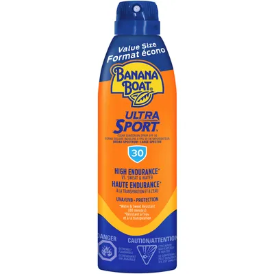 Ultra Sport Sunscreen Spray, New Formula
