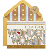 Papyrus Wonder Woman Card for Her (True Wonder Woman)