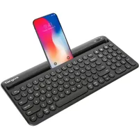 Wireless Keyboard and tablet stand w/ Anti-microbial Coating