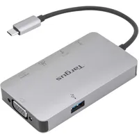 USB-C DspPt Alt Mode Single 4K HDMI/HD VGA Dock (DV4K) with 100W Pass-thru