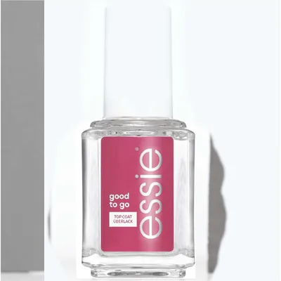 Top Coat Nail Polish with Protective Quick-Dry Agent, Good To Go, High-Gloss & Brilliant Shine 