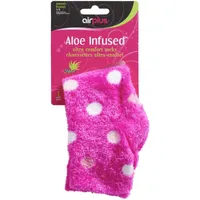 Asst Aloe Sock Womens 5-11 1pk