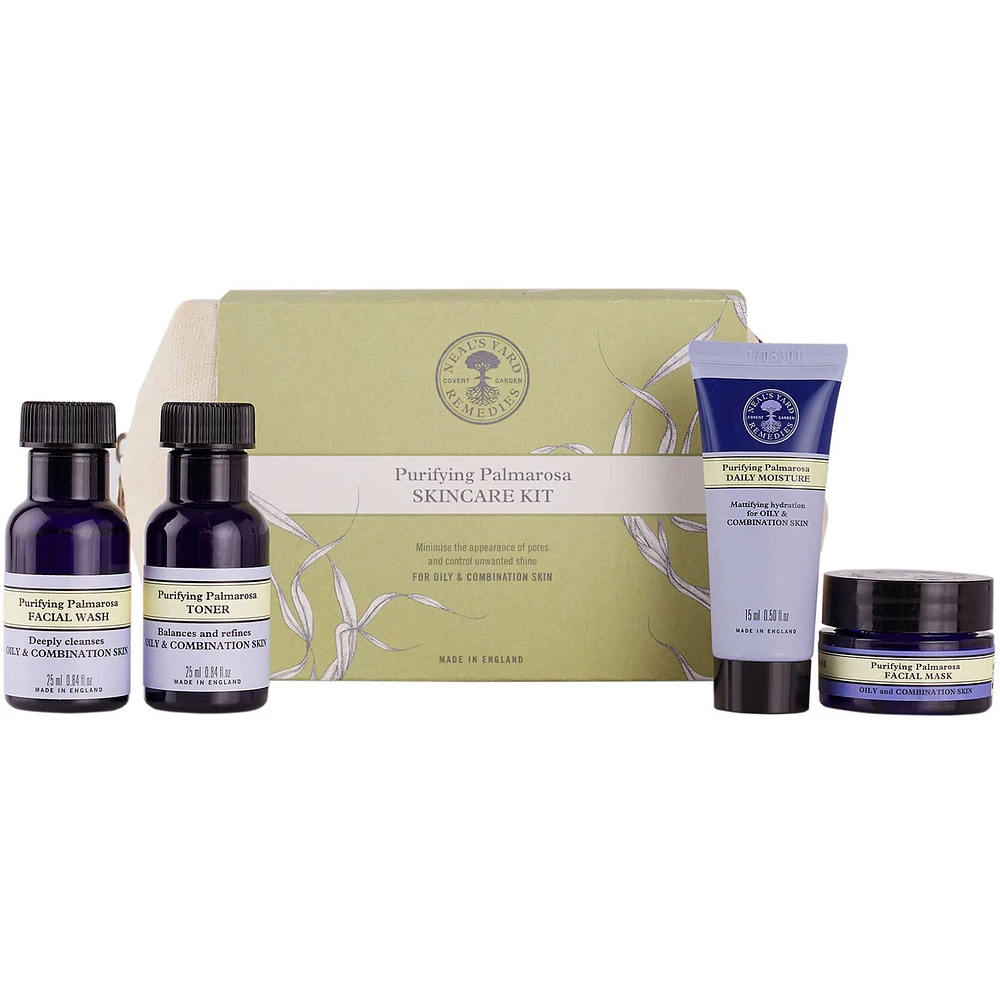 Purifying Palmarosa Skincare Kit