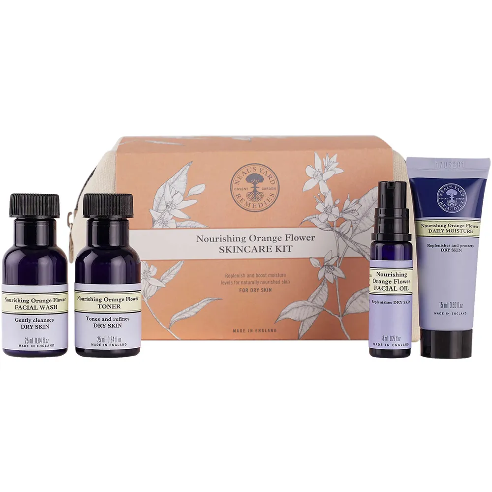 Nourishing Orange Flower Skincare kit