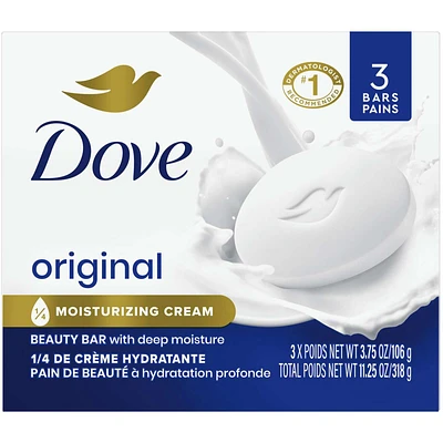 Dove Beauty Bar for healthy-looking skin White 106 g count